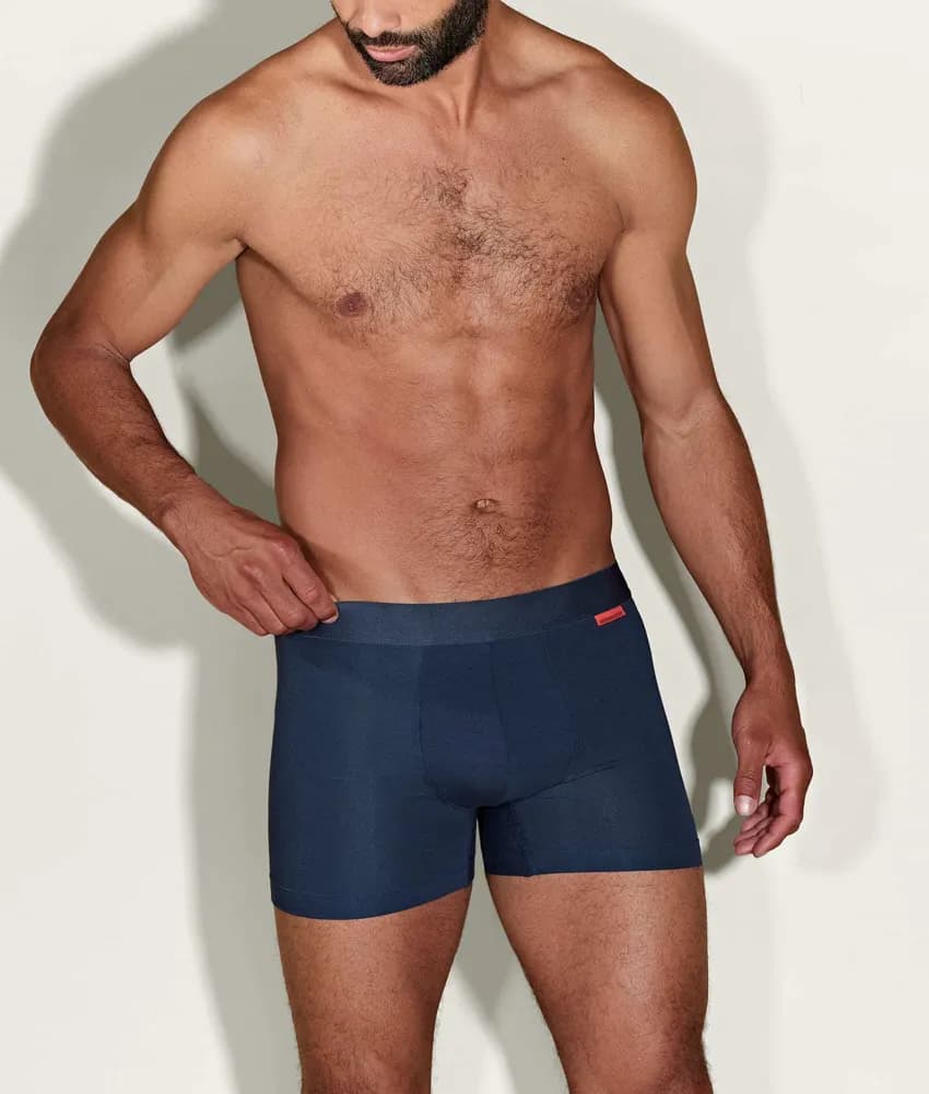 Blauwe Undiemeister boxershort Storm Cloud voor heren