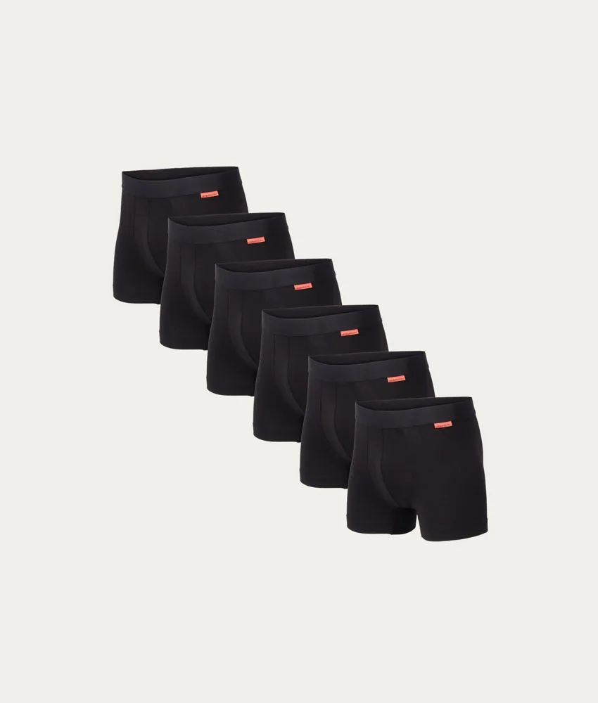 Undiemeister Boxershort Volcano Ash, 6-pack
